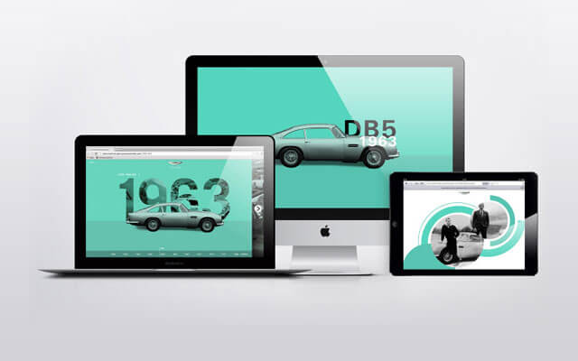 Aston Martin - Micro Site