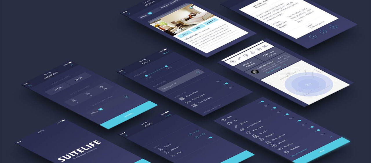 Suitelife - App Design